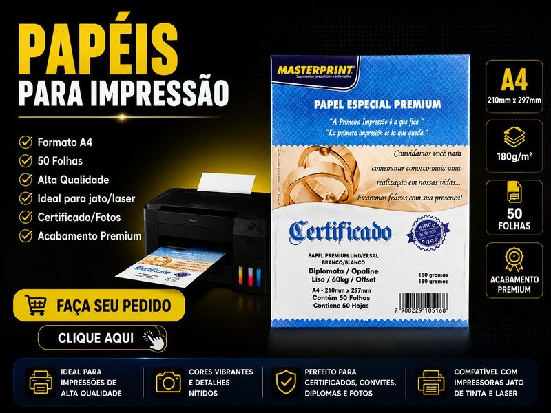 Papel Especial Premium — Masterprint